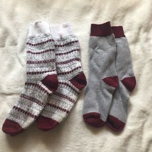 🌈 (3/$25) knit boot socks